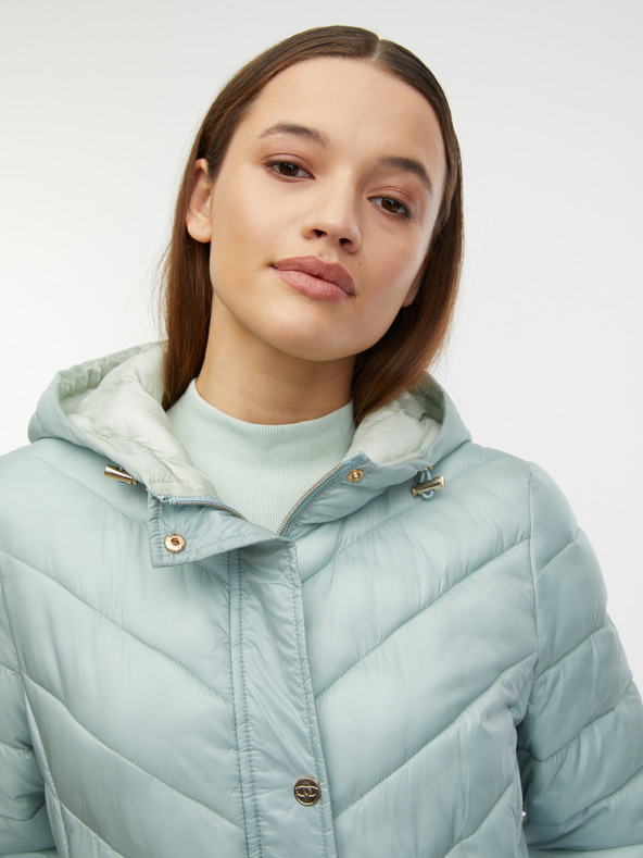 Orsay Sivi ženski zimski prošiveni kaput ORSAY