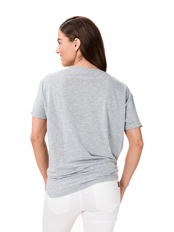 Sam 73 Siva ženska majica s printom SAM 73 Annabel