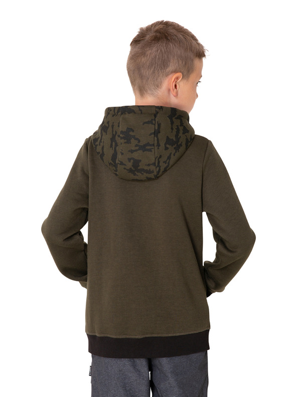 Sam 73 Kaki dječačka majica s uzorkom SAM 73 William