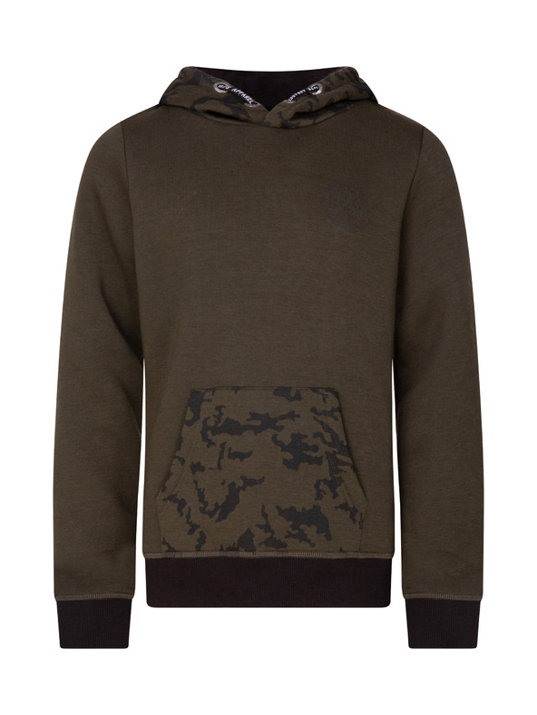 Sam 73 Kaki dječačka majica s uzorkom SAM 73 William