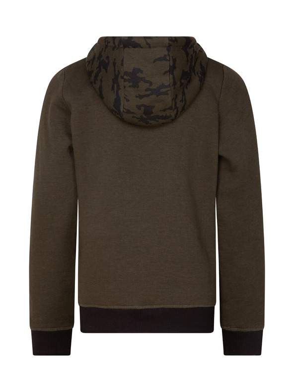 Sam 73 Kaki dječačka majica s uzorkom SAM 73 William