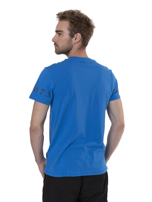 Sam 73 Plava muška majica s printom SAM 73