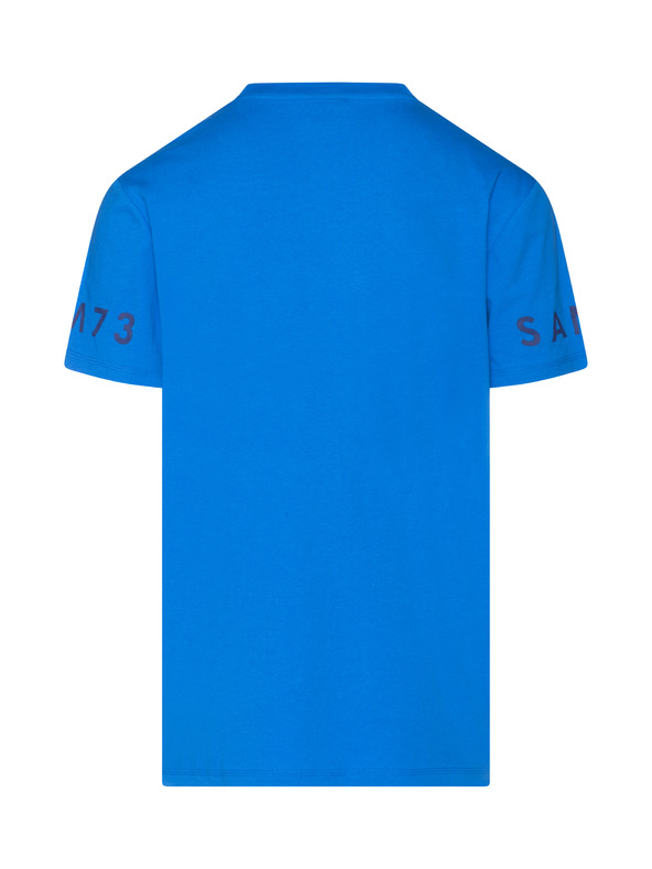 Sam 73 Plava muška majica s printom SAM 73