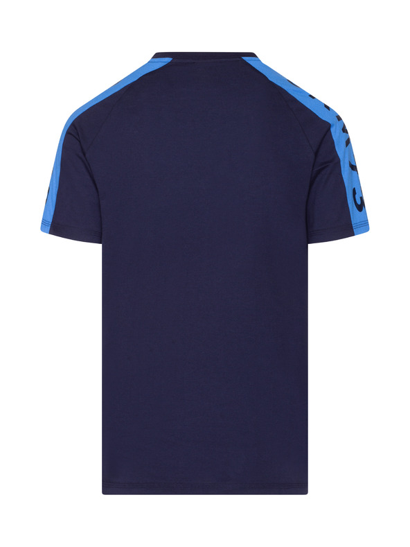 Sam 73 Tamnoplava muška majica s printom SAM 73