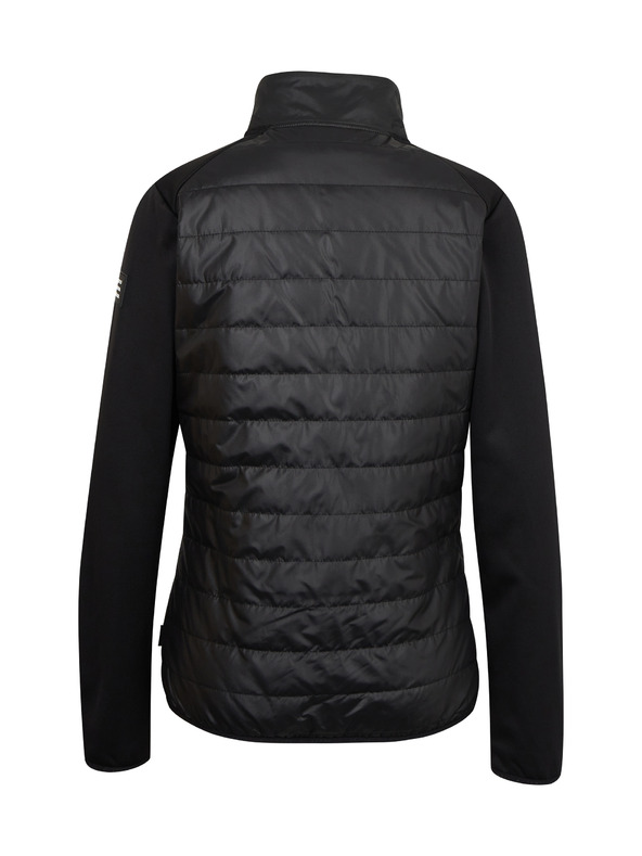 Sam 73 Crna ženska prošivena lagana jakna 73 Besd