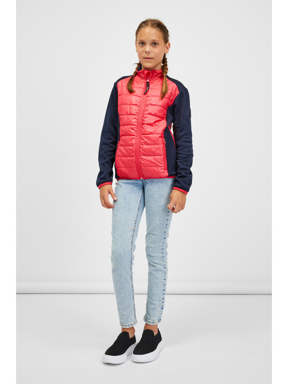 Sam 73 Plavo-roza prošivena jakna za djevojčice SAM 73 Nurnia