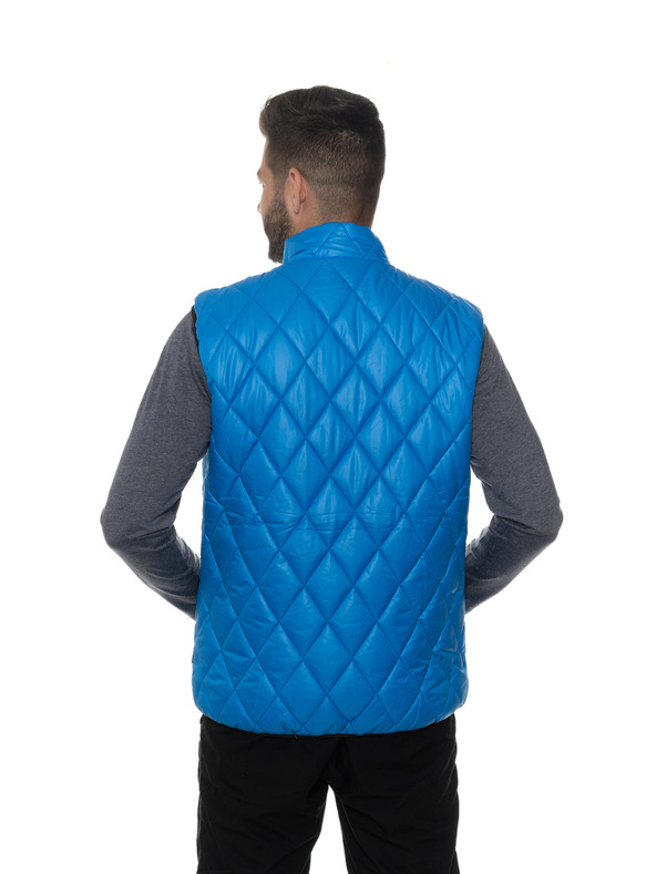 Sam 73 Plavi muški prošiveni prsluk SAM 73