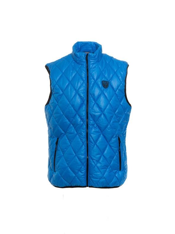 Sam 73 Plavi muški prošiveni prsluk SAM 73