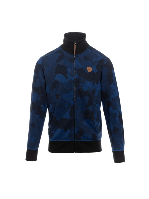 Sam 73 Tamnoplava muška majica s uzorkom SAM 73