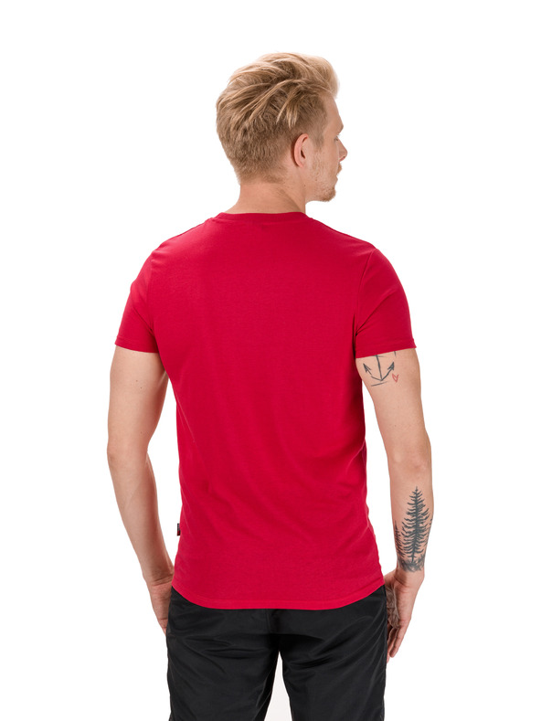 Sam 73 Crvena muška majica s printom SAM 73 Liam