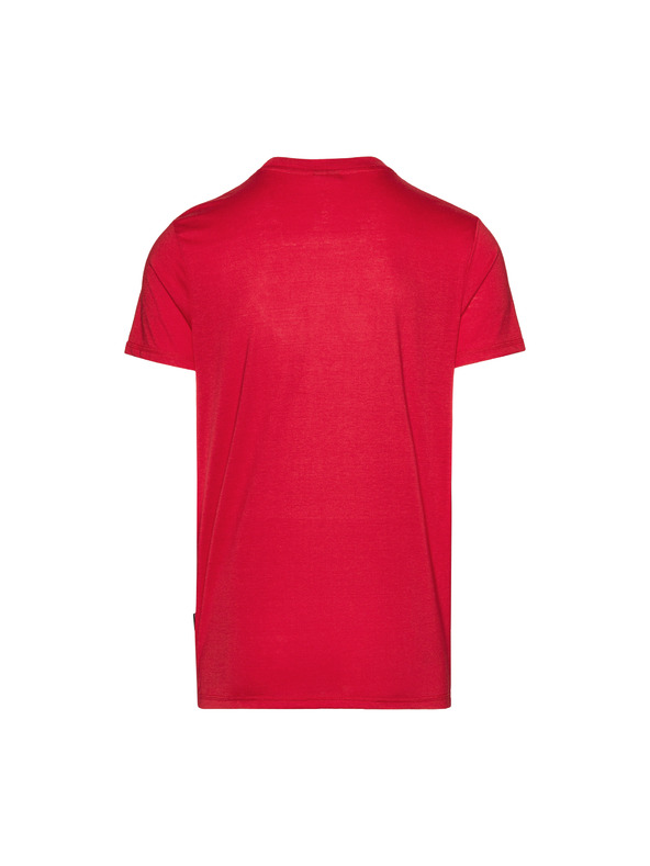 Sam 73 Crvena muška majica s printom SAM 73 Liam