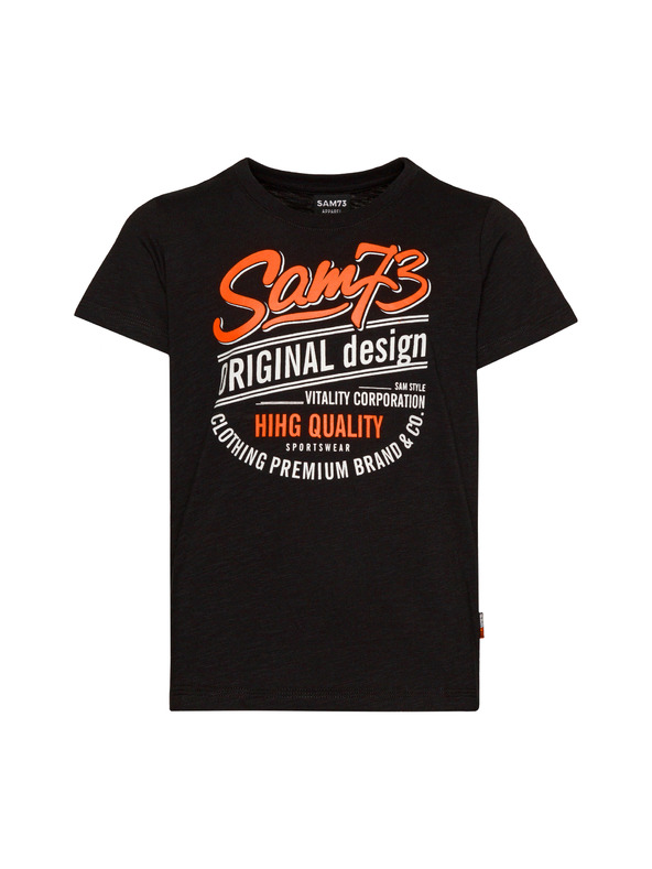 Sam 73 SAM 73 Archie crna majica za dječake