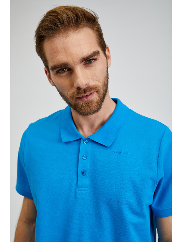 Sam 73 Plava muška pamučna polo majica SAM73 Chrys