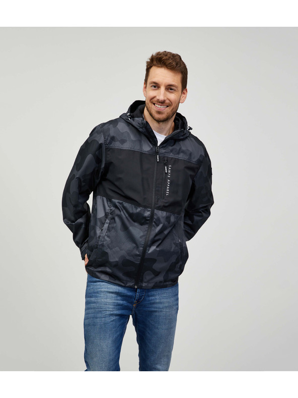 Sam 73 Crno-siva muška vojna jakna SAM73 Lachlan