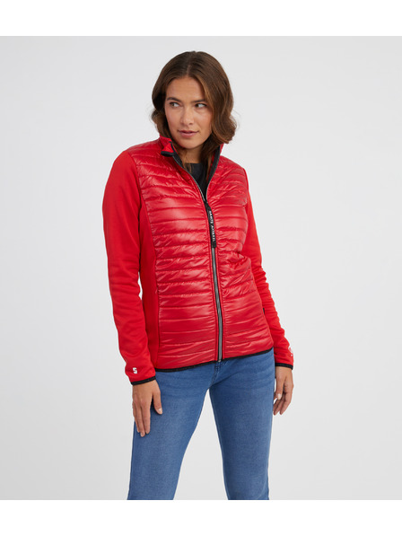 Sam 73 Crvena ženska lagana prošivena jakna SAM 73 Melman