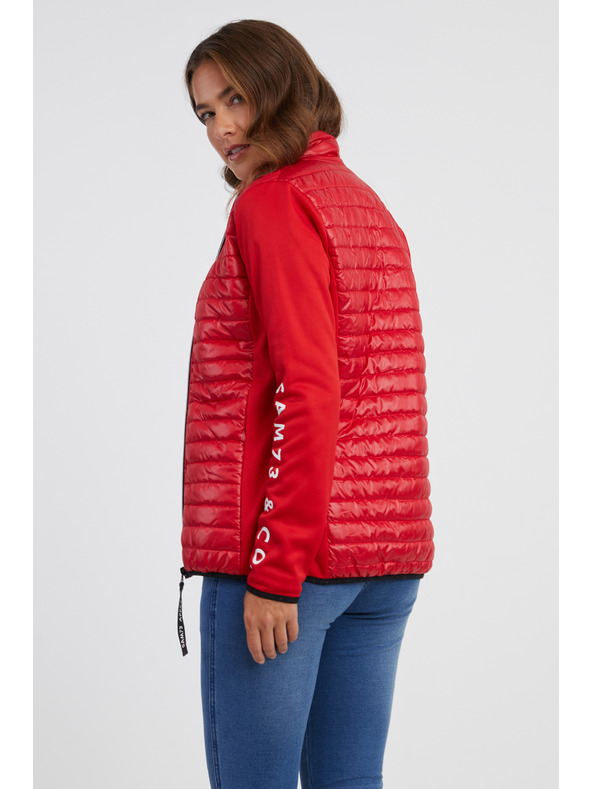 Sam 73 Crvena ženska lagana prošivena jakna SAM 73 Melman