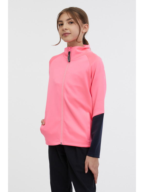 Sam 73 Ružičasta majica SAM 73 Nana za djevojčice s patentnim zatvaračem