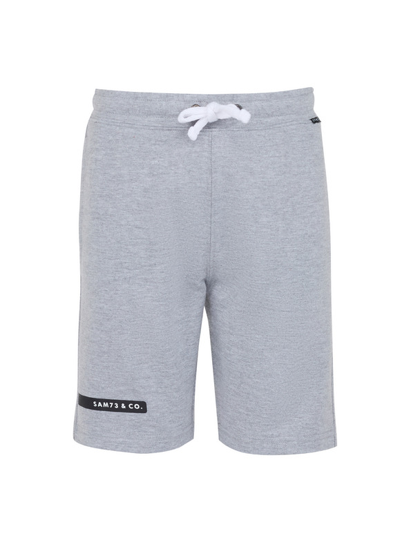 Sam 73 Siva dječačka trenirka kratke hlače SAM 73 Flop