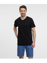 Sam 73 Crna muška majica kratkih rukava SAM 73 Fidel