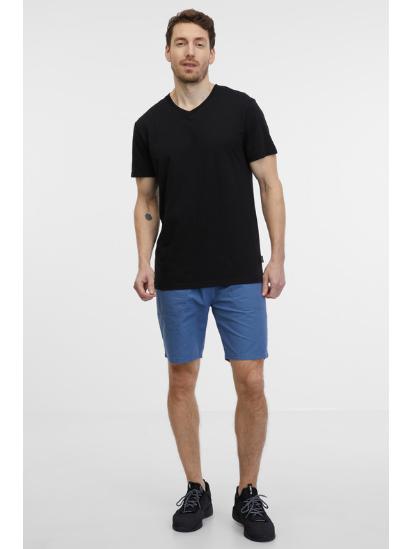 Sam 73 Crna muška majica kratkih rukava SAM 73 Fidel