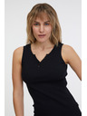 Sam 73 Crna ženska majica bez rukava SAM 73 Manuela