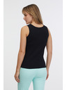 Sam 73 Crna ženska majica bez rukava SAM 73 Manuela