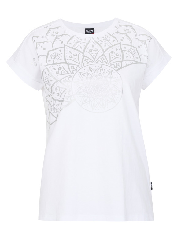 Sam 73 Bijela ženska majica SAM 73 Milagros