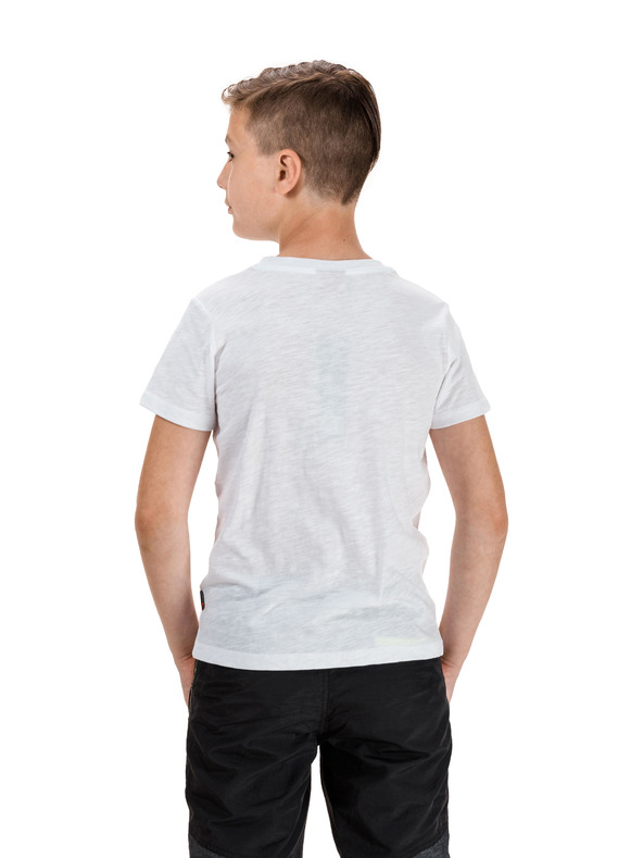 Sam 73 Bijela majica za dječake SAM 73 Archie