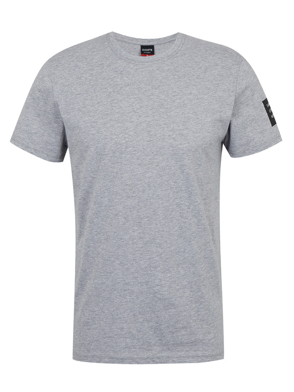 Sam 73 Svijetlo siva muška majica kratkih rukava SAM 73 Freddie