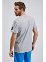 Sam 73 Svijetlo siva muška majica kratkih rukava SAM 73 Freddie