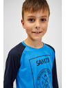 Sam 73 Crno-plava majica za dječake SAM 73 Jack