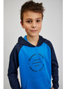 Sam 73 Plava majica s kapuljačom SAM73 Draco za dječake