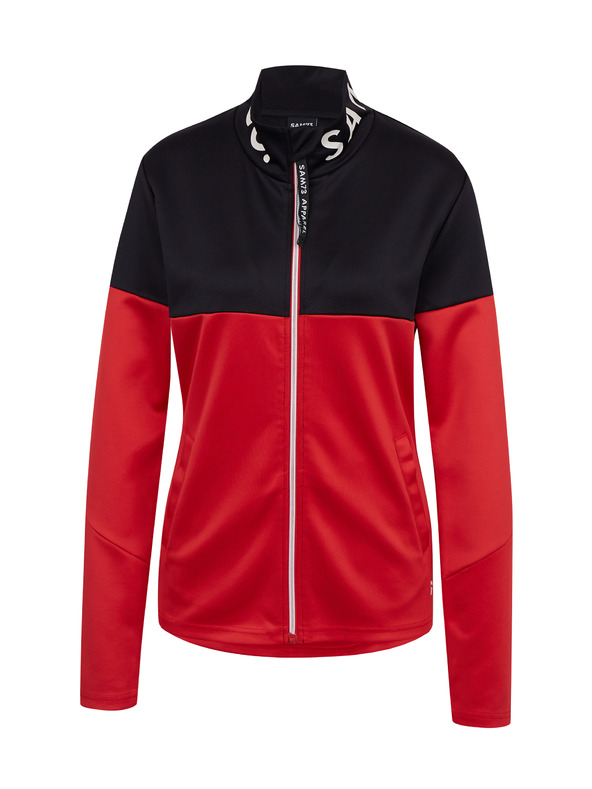 Sam 73 Crno-crvena ženska majica s patentnim zatvaračem SAM73 Octans