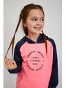 Sam 73 Plavo-ružičasta majica s kapuljačom SAM73 Draco za djevojčice