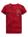 Sam 73 Crvena dječačka pamučna vojna majica SAM73 Hydrus