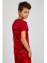 Sam 73 Crvena dječačka pamučna vojna majica SAM73 Hydrus