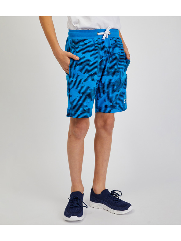 Sam 73 Plava dječačka trenirka vojne kratke hlače SAM73 Jerem