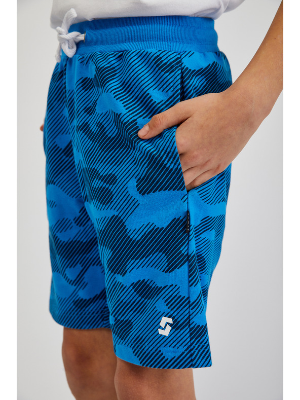 Sam 73 Plava dječačka trenirka vojne kratke hlače SAM73 Jerem