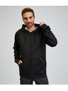 Sam 73 Crna muška majica s kapuljačom na patentni zatvarač SAM73 Beryl