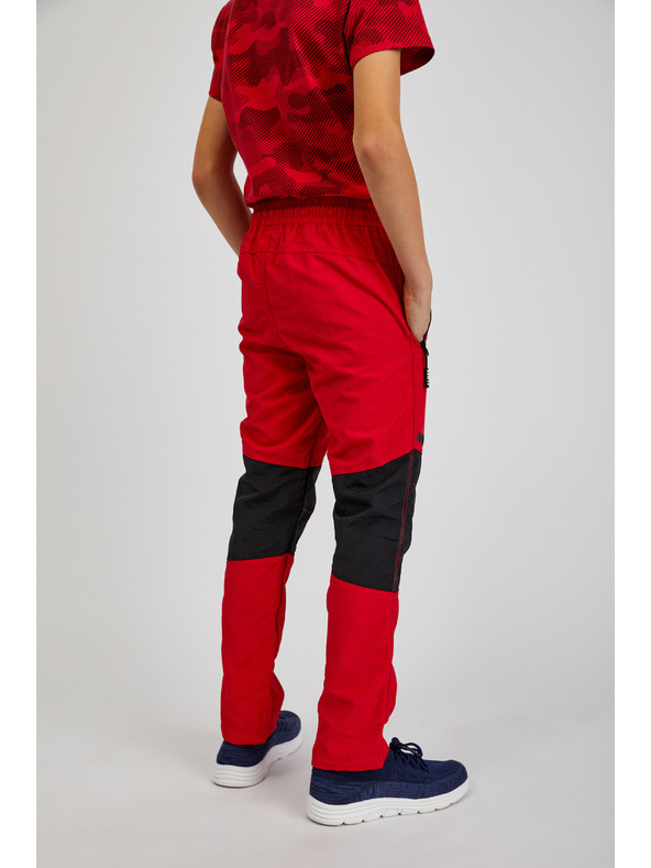 Sam 73 Crno-crvene dječje sportske hlače SAM73 Jonathan
