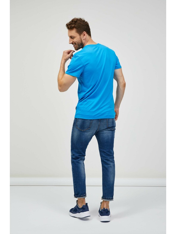 Sam 73 Plava muška majica kratkih rukava SAM 73 Fenri