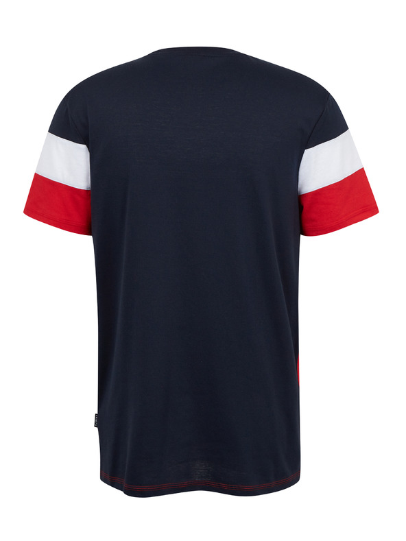 Sam 73 Plavo-crvena muška majica kratkih rukava SAM 73 Kavix