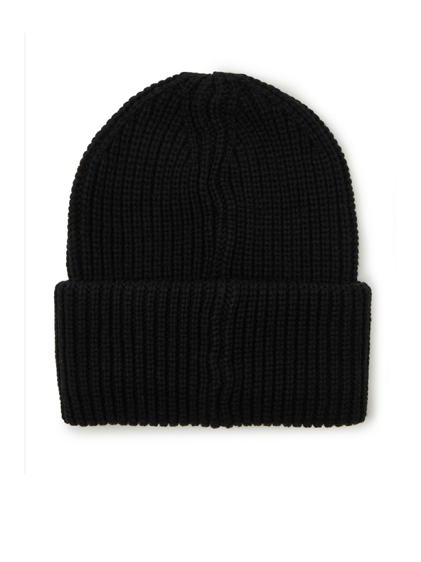 Sam 73 Crna rebrasta zimska kapa SAM 73 Dublin