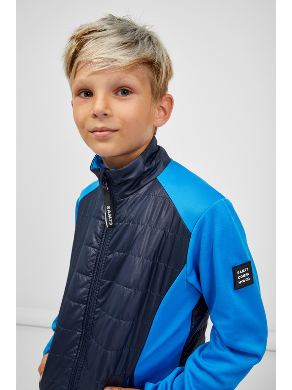 Sam 73 Plava dječačka prošivena jakna SAM 73 Nurnia