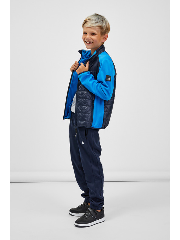 Sam 73 Plava dječačka prošivena jakna SAM 73 Nurnia