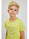 Sam 73 Žuta dječačka pamučna majica SAM73 Pyrop