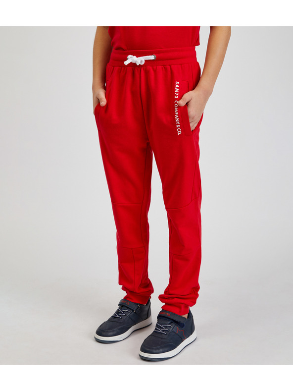 Sam 73 Crvena unisex dječja trenirka SAM73 Kanz