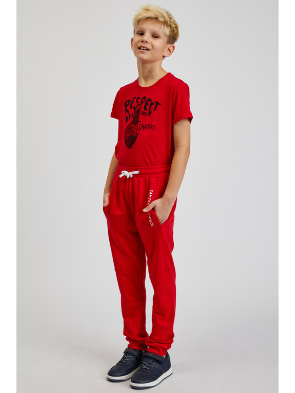 Sam 73 Crvena unisex dječja trenirka SAM73 Kanz