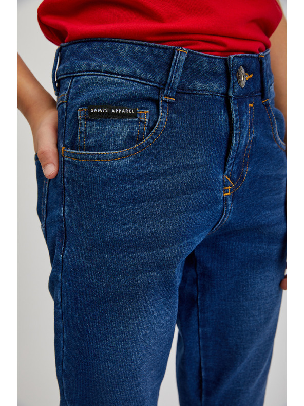 Sam 73 Plave dječačke traperice SAM73 Pavo