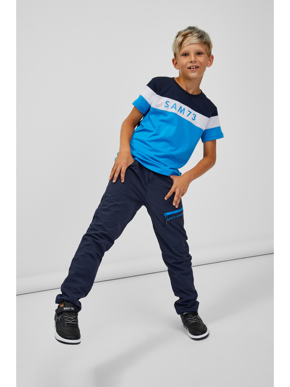 Sam 73 Plava majica za dječake SAM 73 Kallan